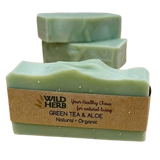 Green Tea, Aloe & Oats Natural Soap Bar