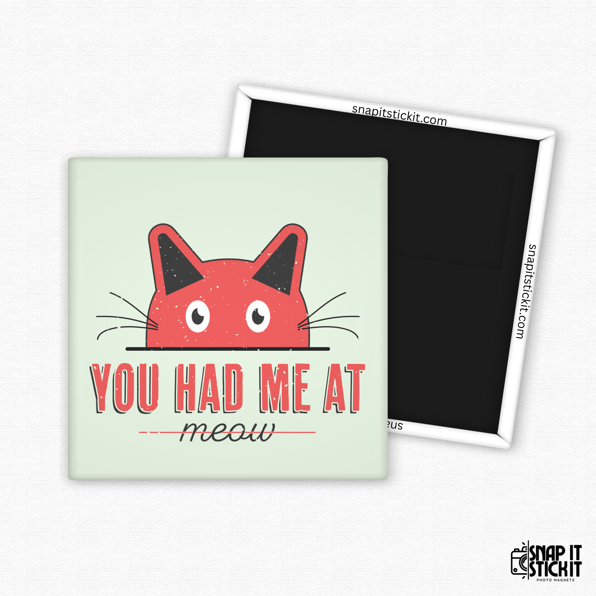 You Had Me at Meow – Cute Cat Magnet