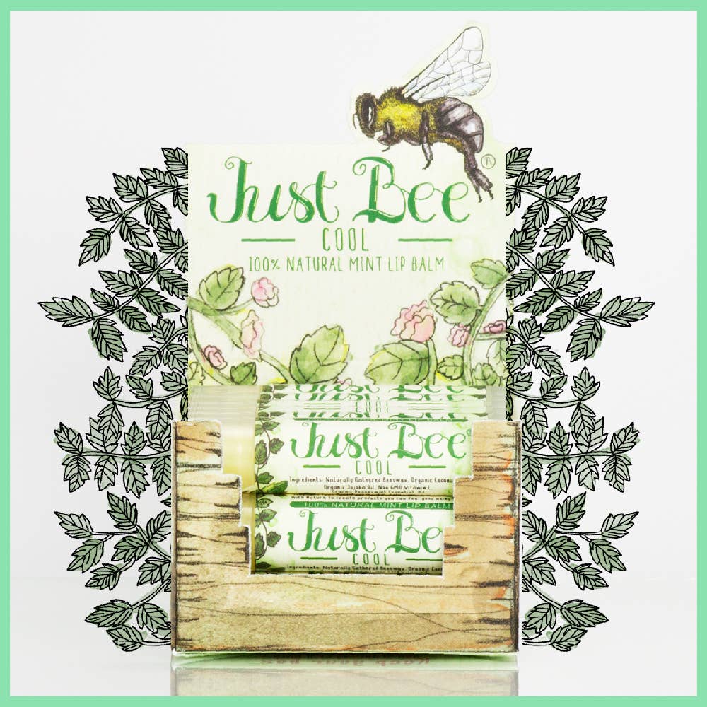 Just Bee Cool Lip Balm Mint