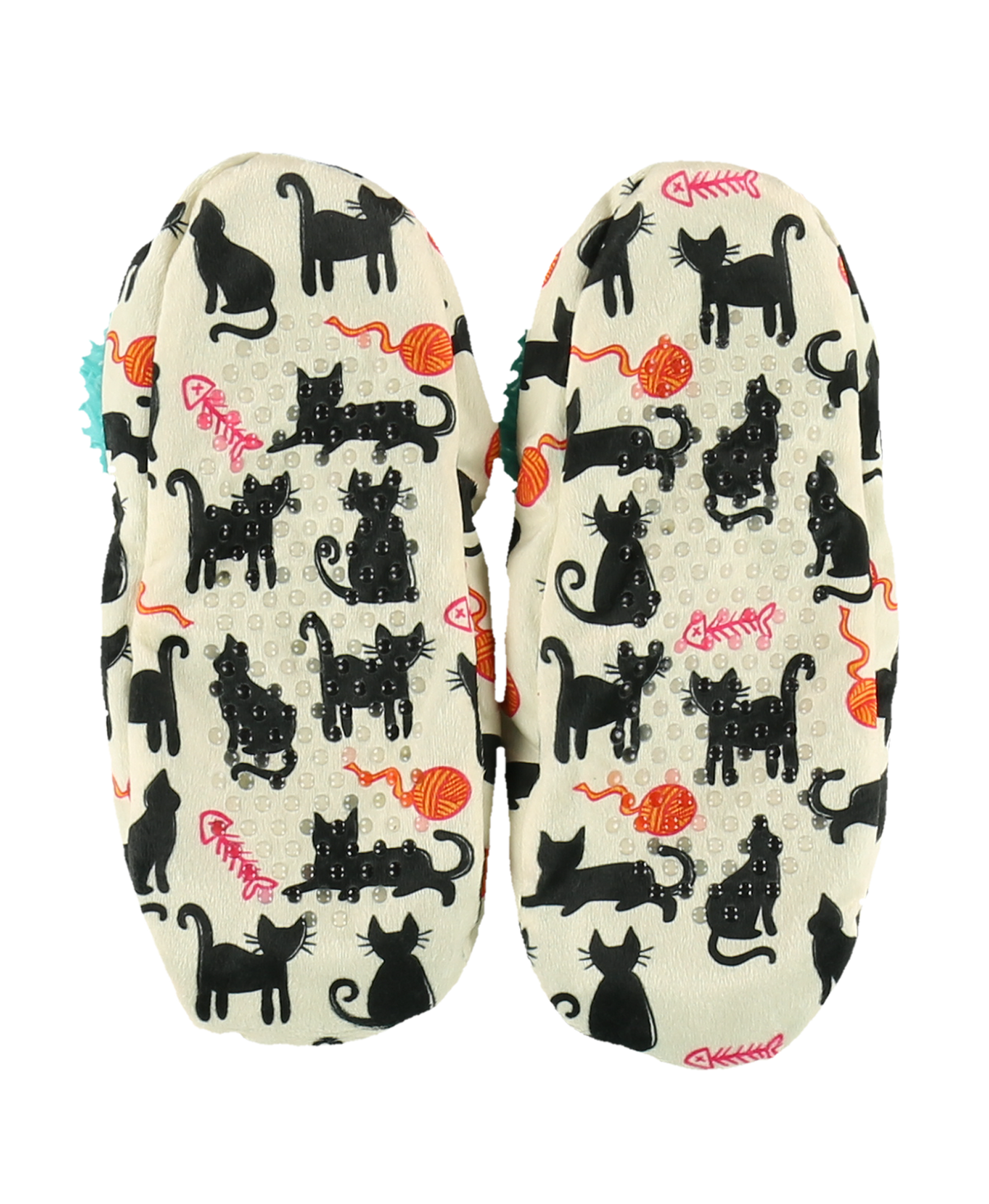 Yarn & Whiskers Sherpa-Lined Cat Slippers