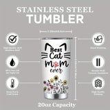 Best Cat Mom Ever Coffee Tumbler