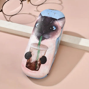 Cat-finated Eyeglass Case