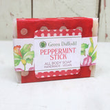 Peppermint Stick Natural Handmade Bar Soap