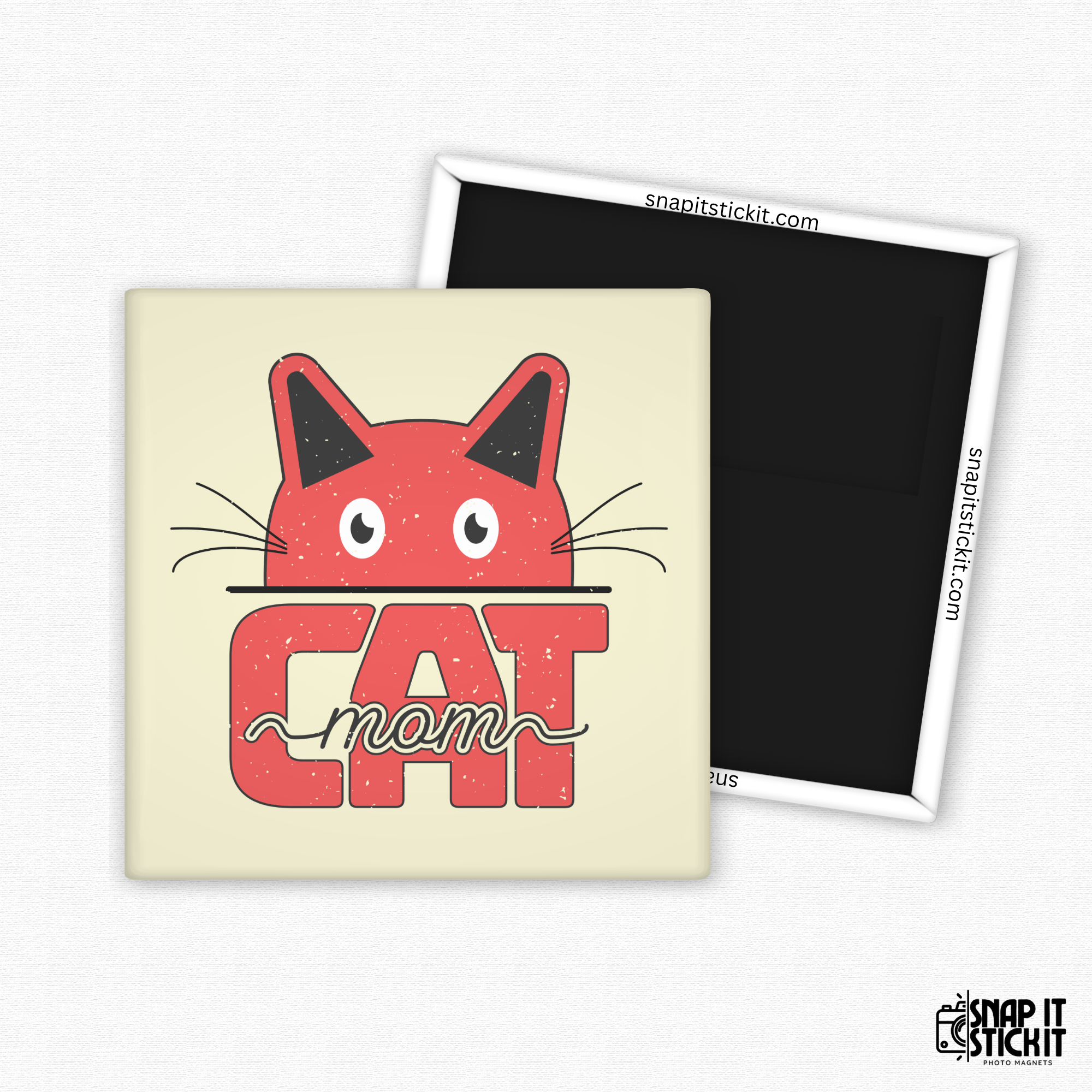 Cat Mom – Cute Magnet for Cat Lovers