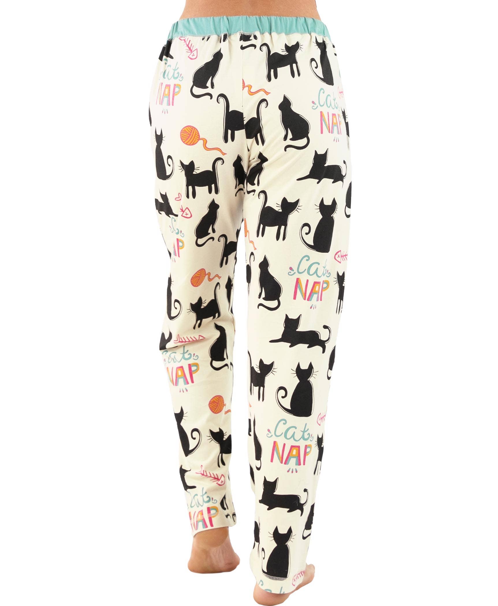 Cat Nap Blue Women's Pajama Pant