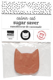 Calvin Cat Terracotta Sugar Saver