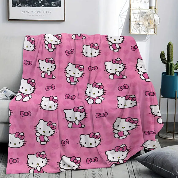 Hello Kitty Plush Lap Throw