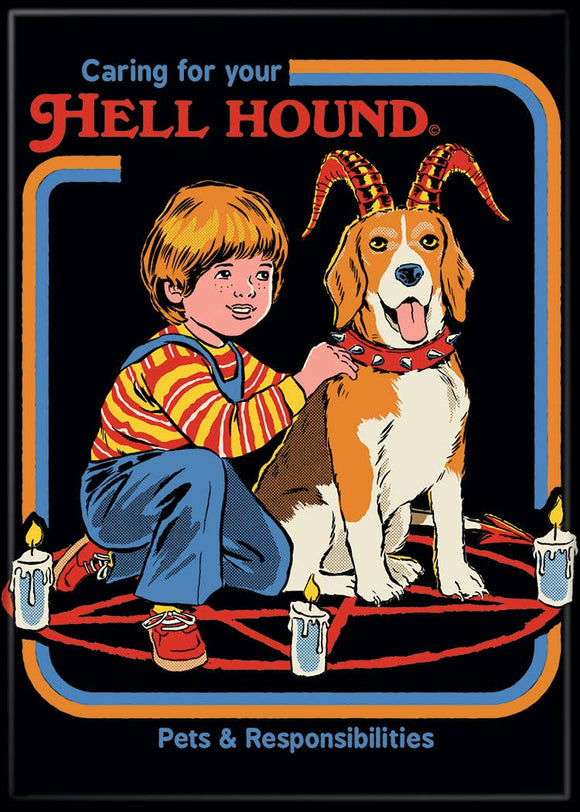 Steven Rhodes Hell Hound Magnet