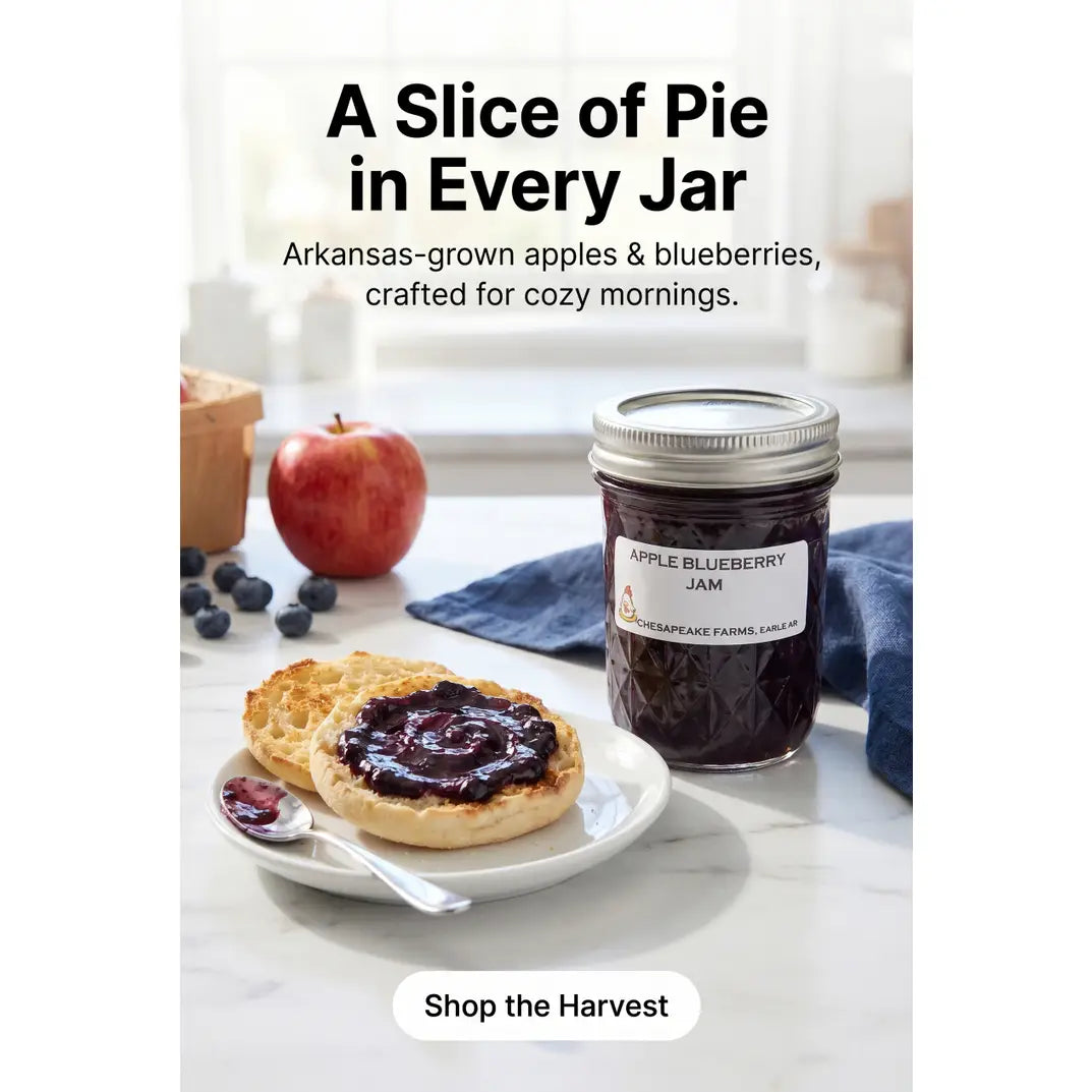 Chesapeake Farms Small-batch Apple Blueberry Preserve 8oz
