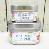 Headache Helper Soy Candle in Large Tin