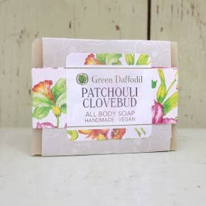 Patchouli Clovebud Natural Handmade Bar Soap