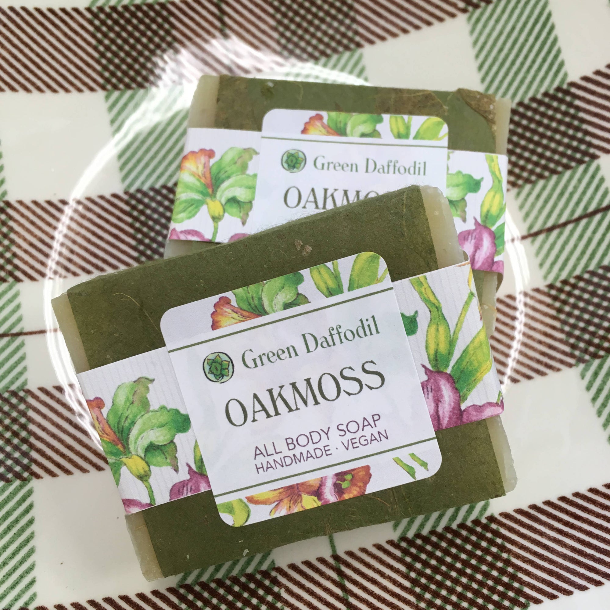 Oakmoss Natural Handmade Bar Soap