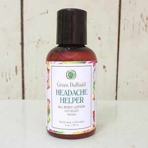 Headache Helper Mini Soy Lotion Bottle