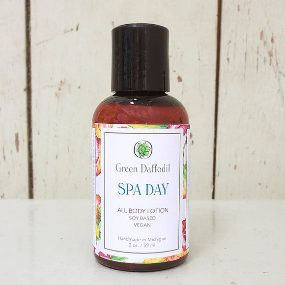 Spa Day Mini Soy Lotion Bottle