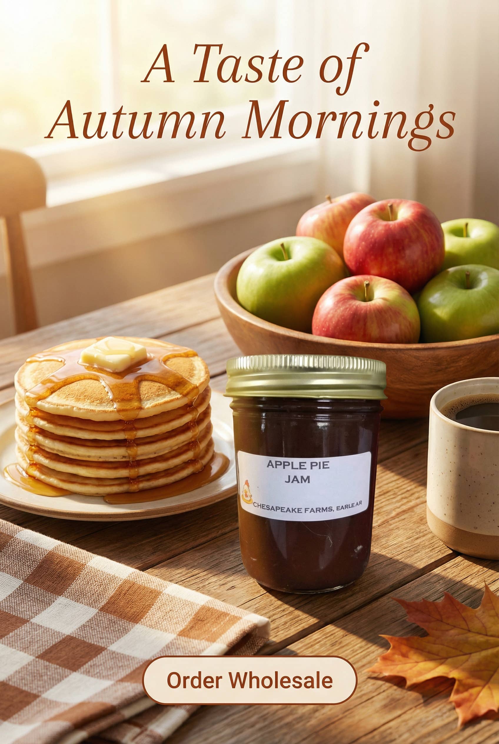 Chesapeake Farms Small-batch Apple Pie Jam 8oz