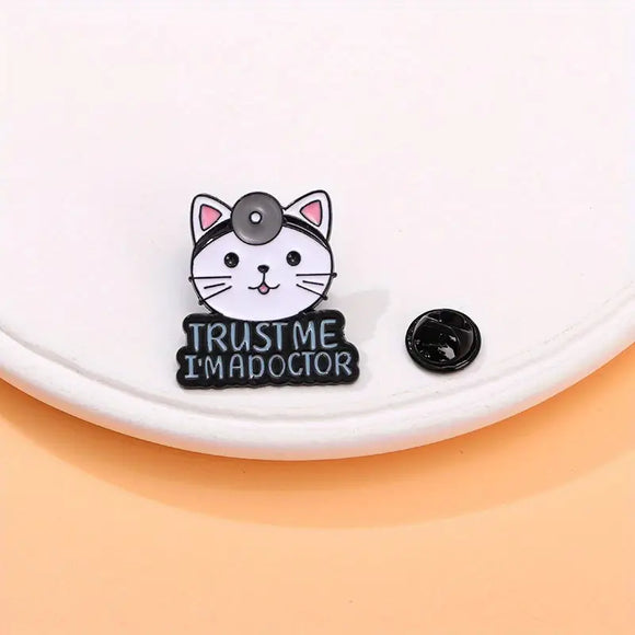 Trust Me, I'm a Doctor Enamel Pin