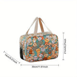 Cartoon Cats Toiletries Bag