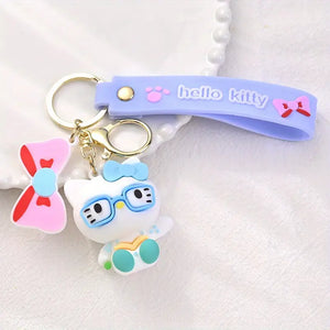 Hello Kitty Book Lover Keychain