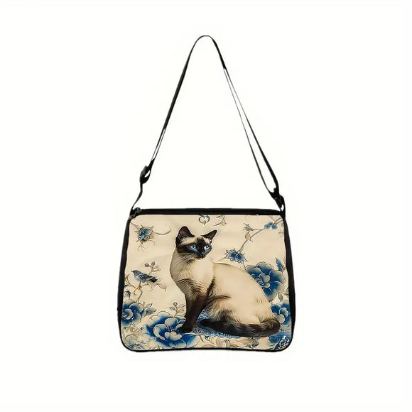 Oriental Siamese Cat Shoulder Bad