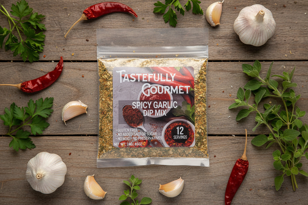 Spicy Garlic Dip Mix