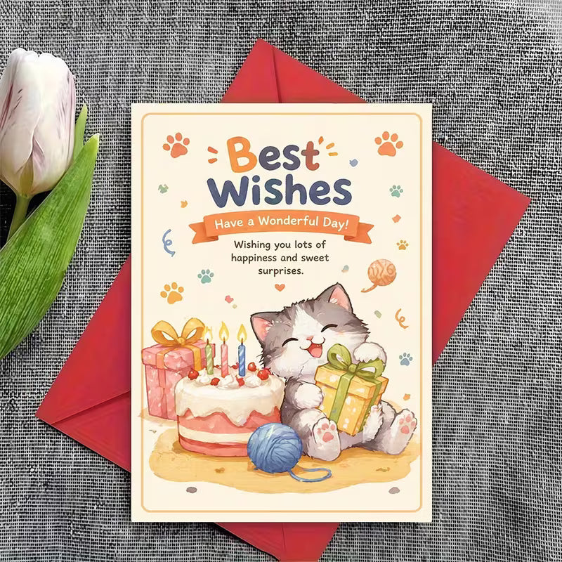 Best Wishes Greeting Card