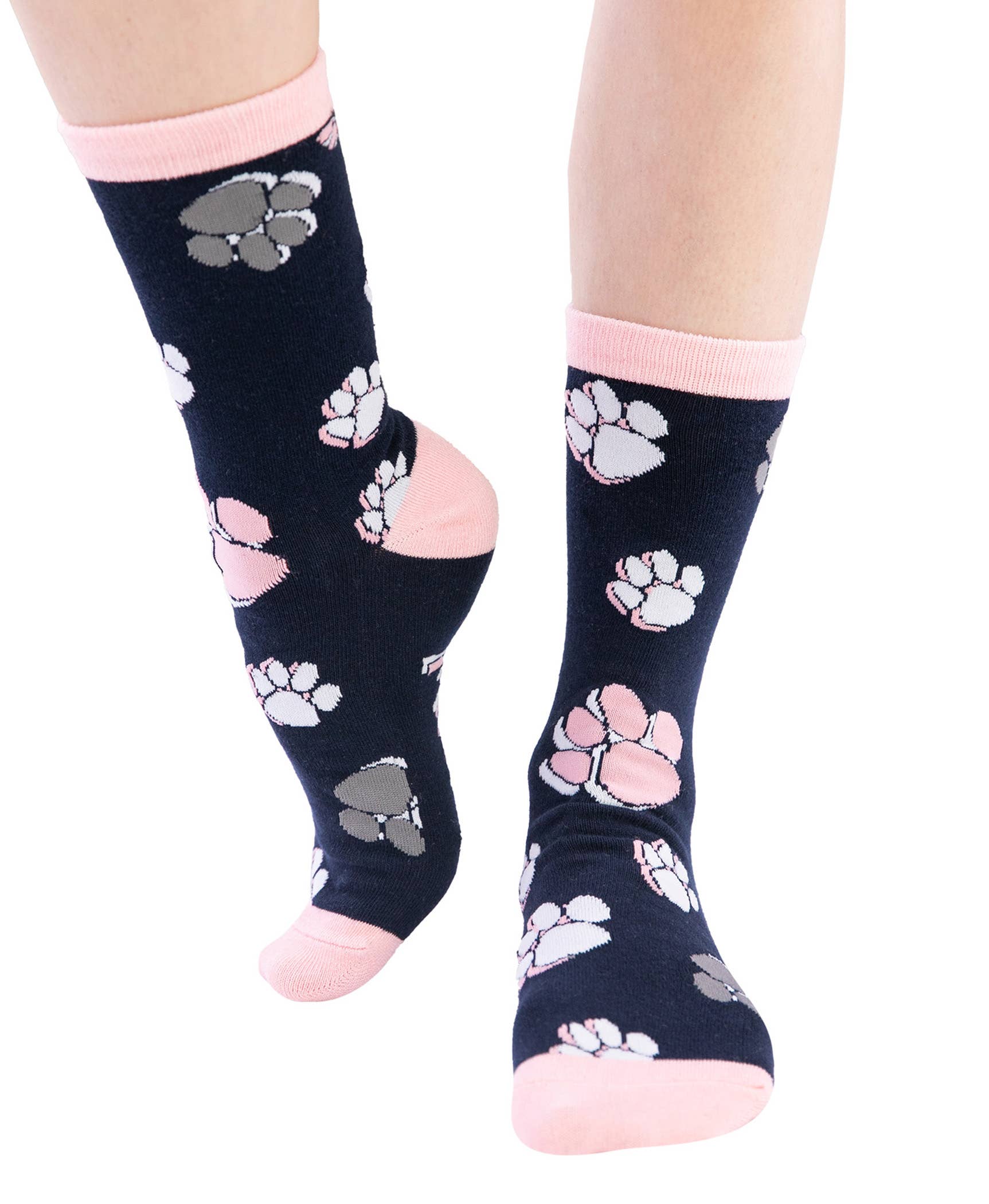 Cat Mom Crew Sock One Size