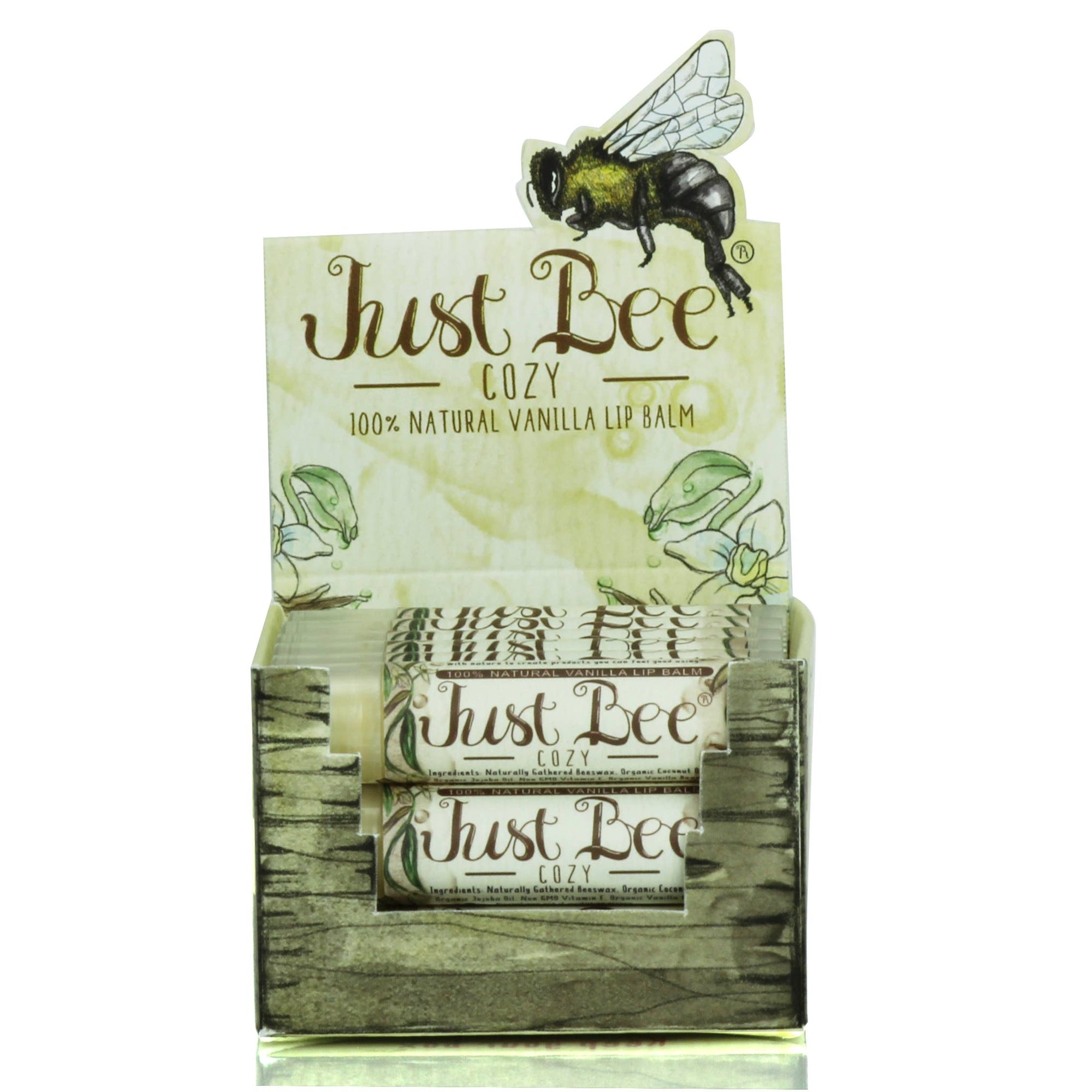 Just Bee Cozy Lip Balm Vanilla