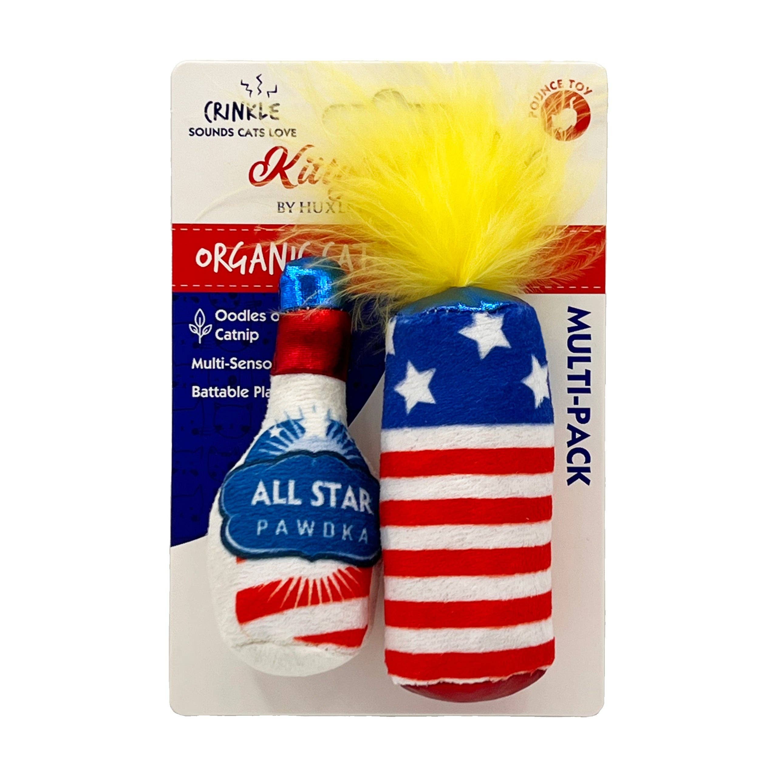 Kittybelles Firecracker & All Star Pawdka 2pk