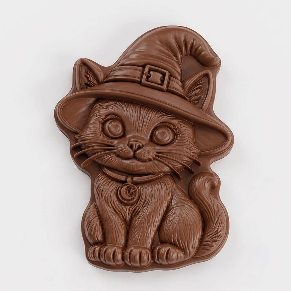 Witchy Whiskers – Witch Cat Chocolate Bite