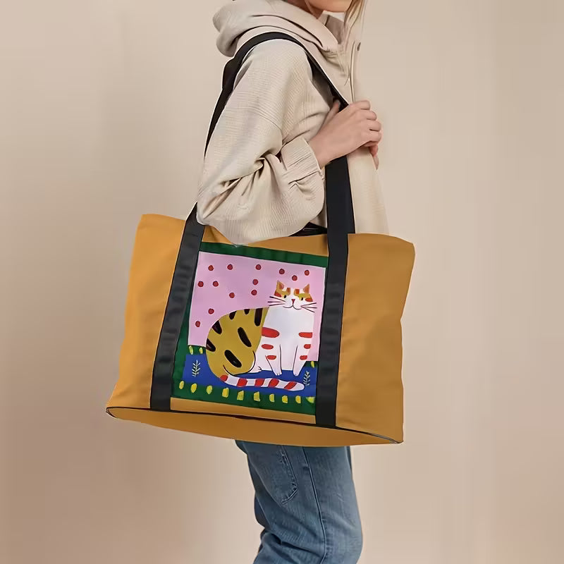 Kittie Confetti Tote Bag