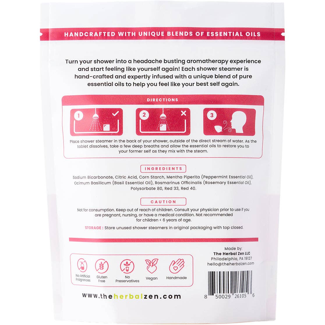 Head Hug Shower Steamers