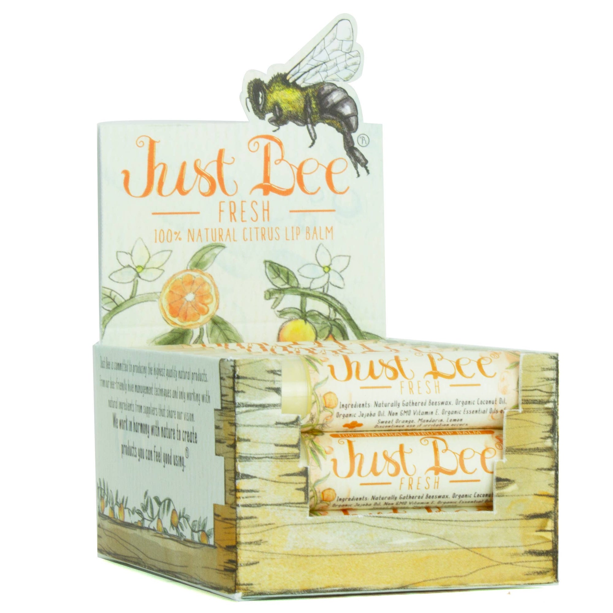 Just Bee Fresh Lip Balm Citrus