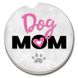 Dog Mom Absorbent Stone Car Coaster