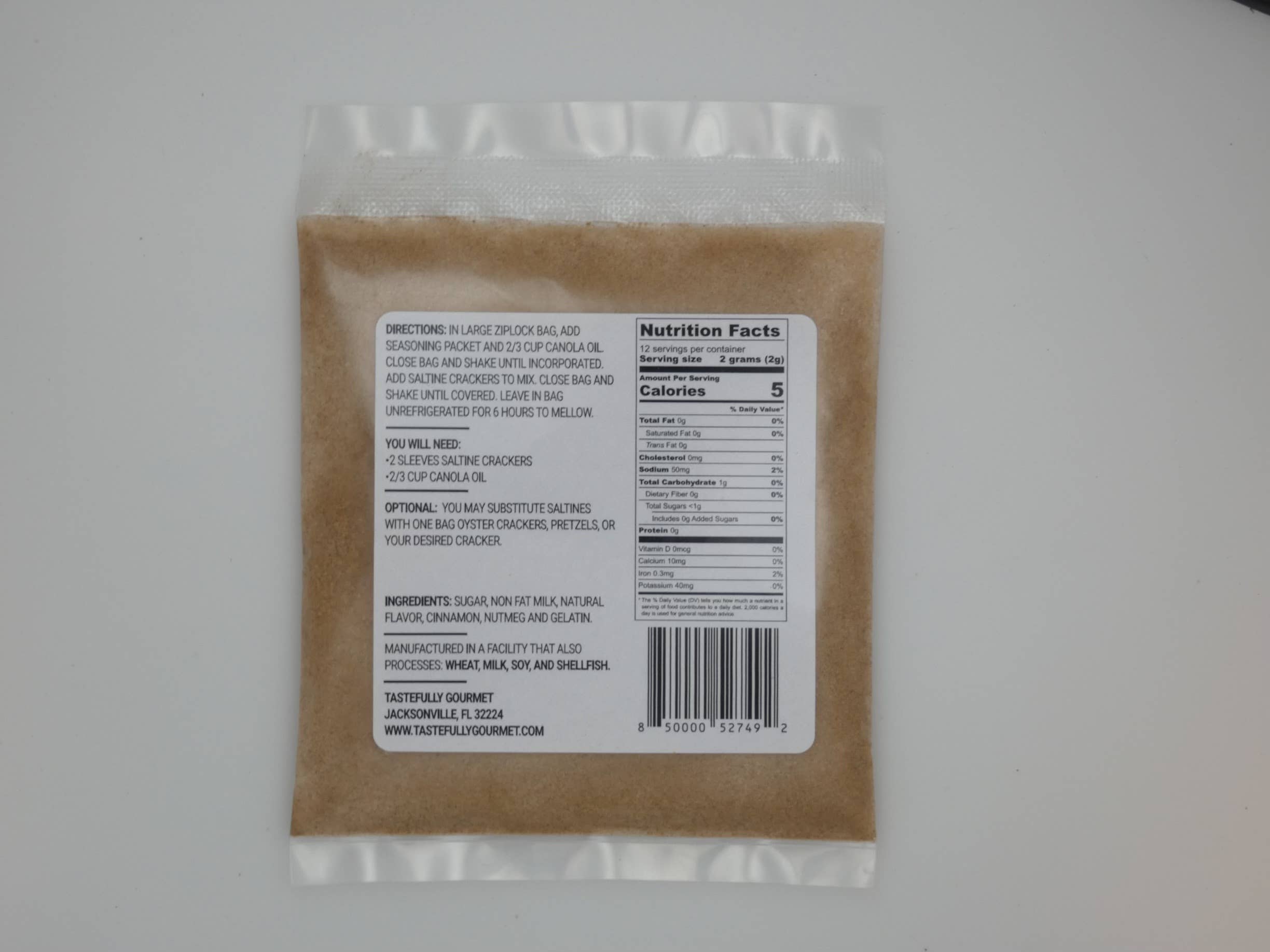 Pumpkin Cracker Seasoning Mix