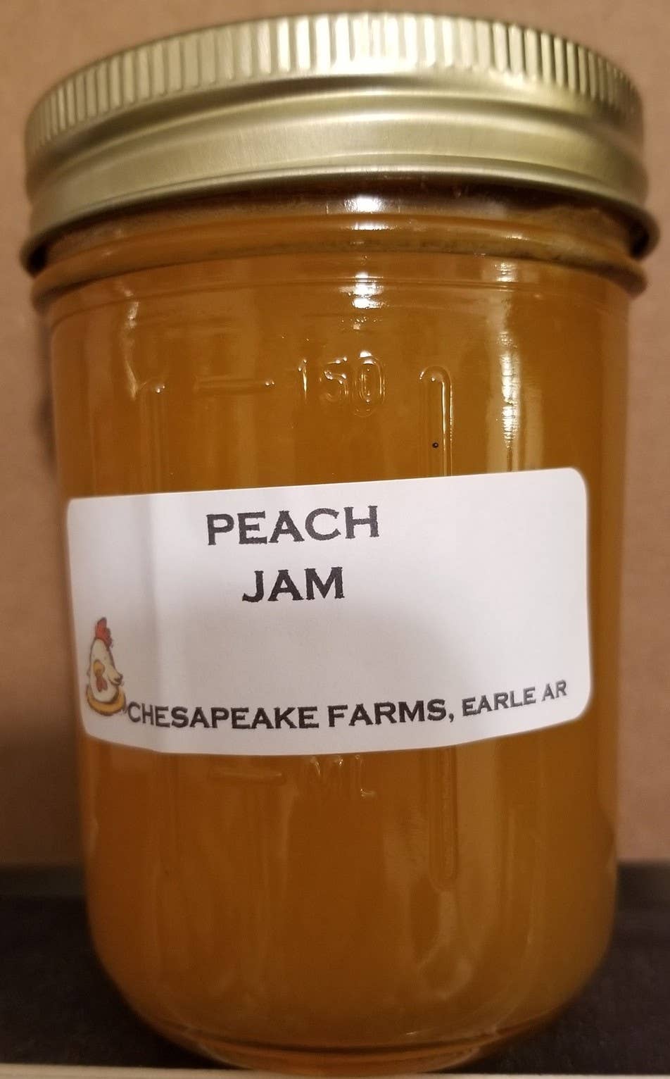 Chesapeake Farms Small-batch Peach Jam 8oz
