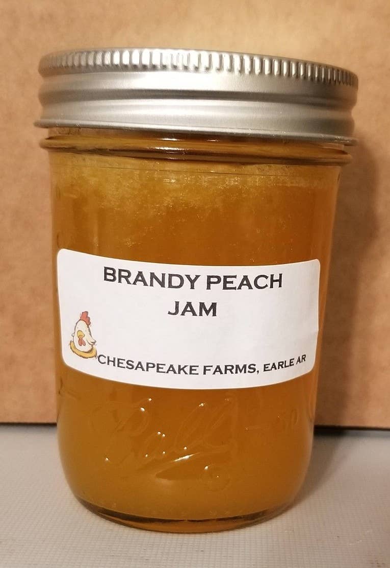 Chesapeake Farms Small-batch Brandy Peach Jam 8oz