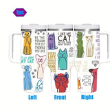 Love & a Cat 40oz Tumbler