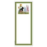 Floral Cat Magnetic Note Pad