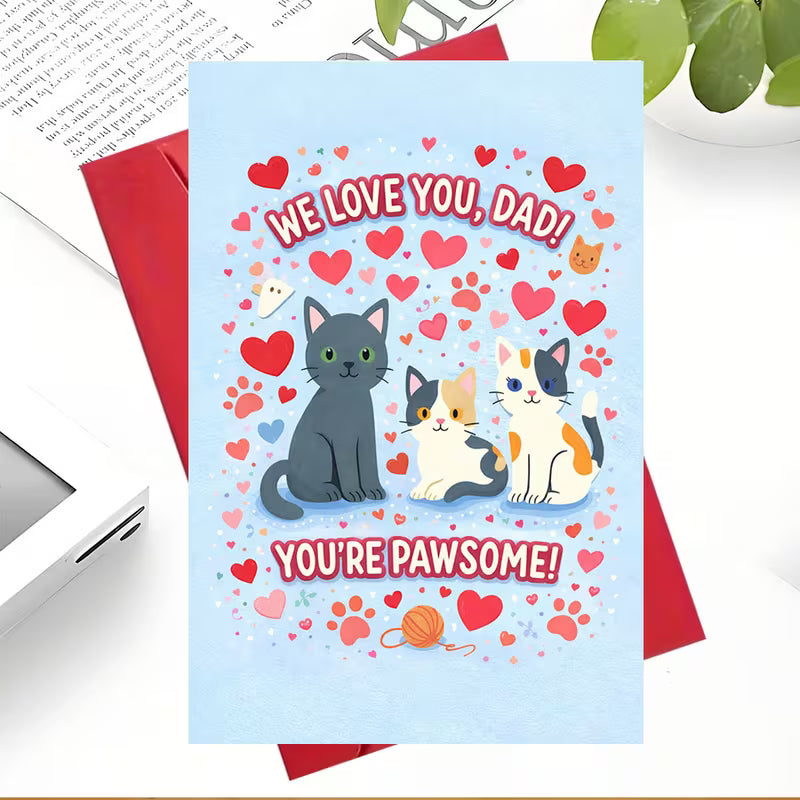 We Love you Dad Greeting Card