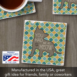 Had Me At Meow Absorbent Stone Coaster