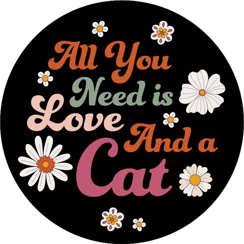 Love and Cat Car Coaster