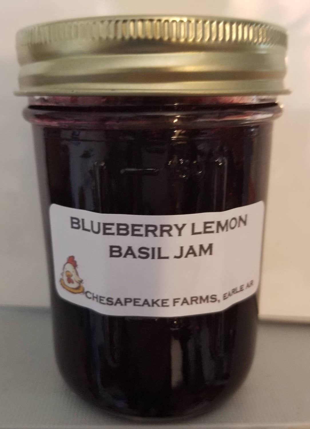 Chesapeake Farms Small-batch Blueberry Lemon Basil Jam 8oz