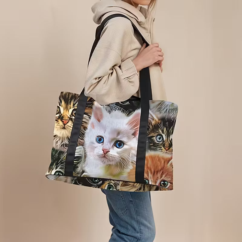 Purr Parade Tote Bag
