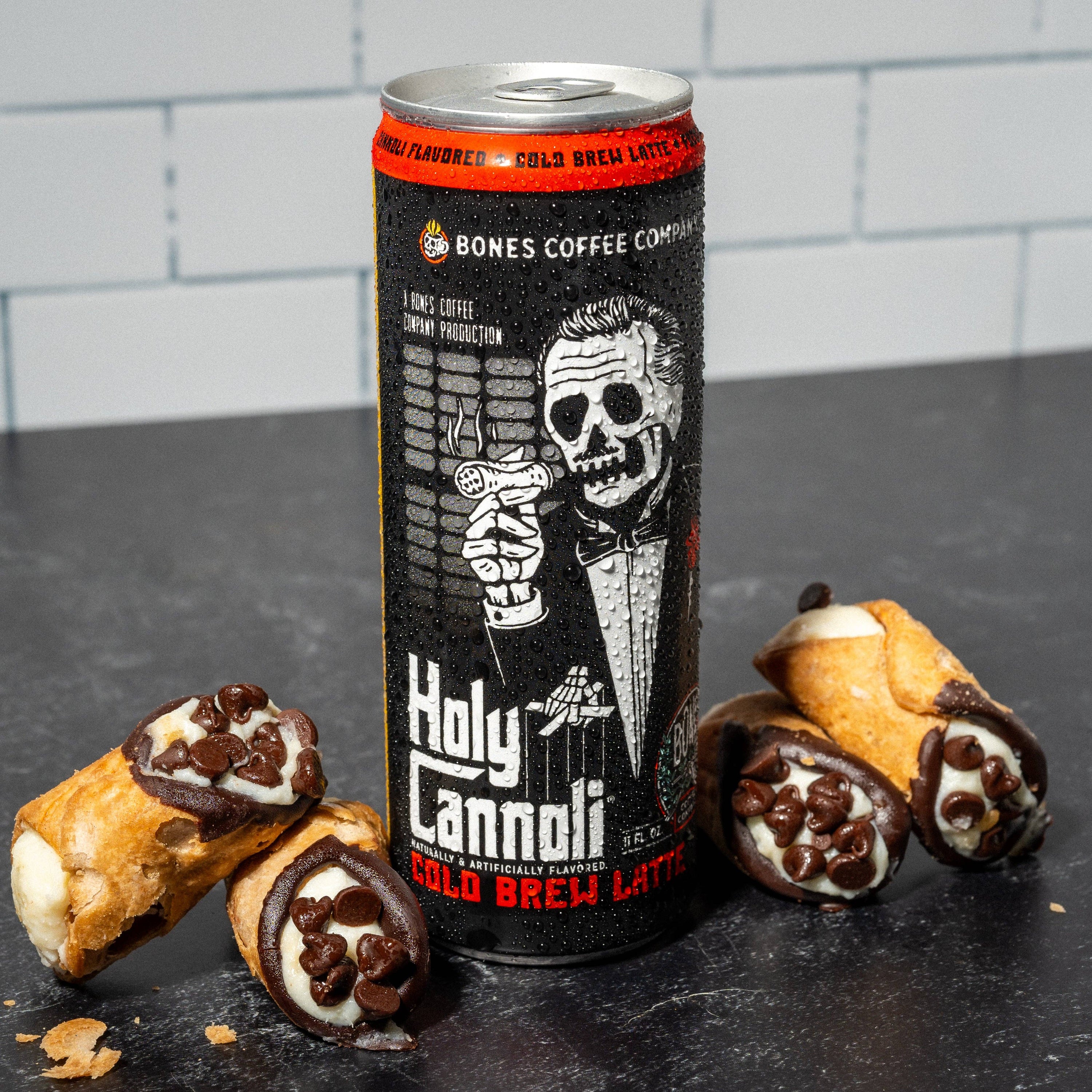 Holy Cannoli Cold Brew Latte Iced Canned Coffee