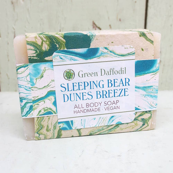Sleeping Bear Dunes Breeze Natural Handmade Soap  - Michigan