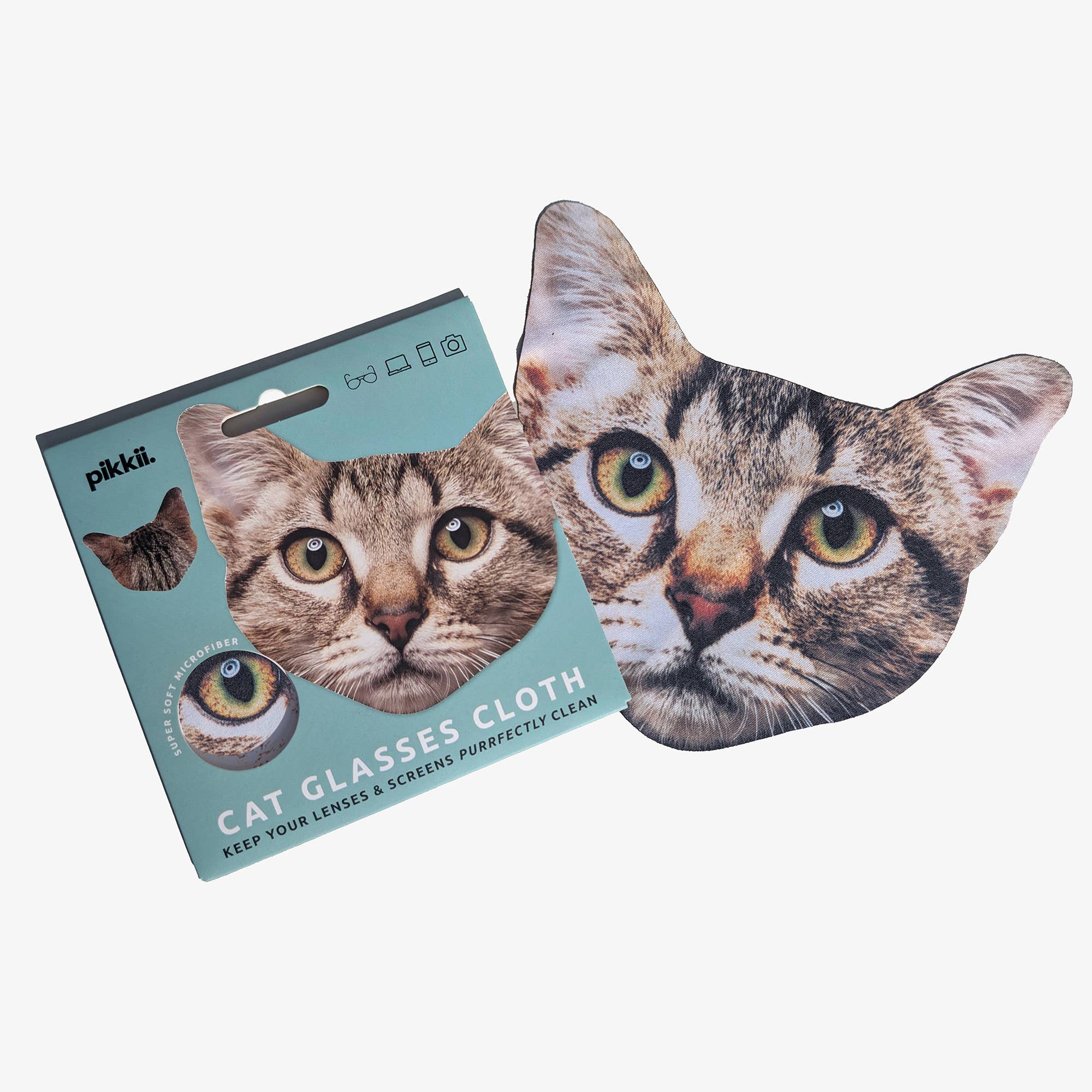 Cat Glasses Cloth | Fun Microfiber Lens Wipe