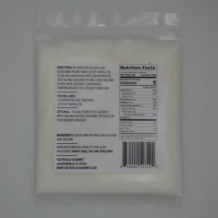 Crème Brulée Cracker Seasoning Mix