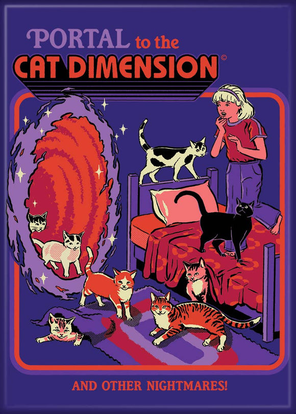 Steven Rhodes Portal to the Cat Dimension Magnet