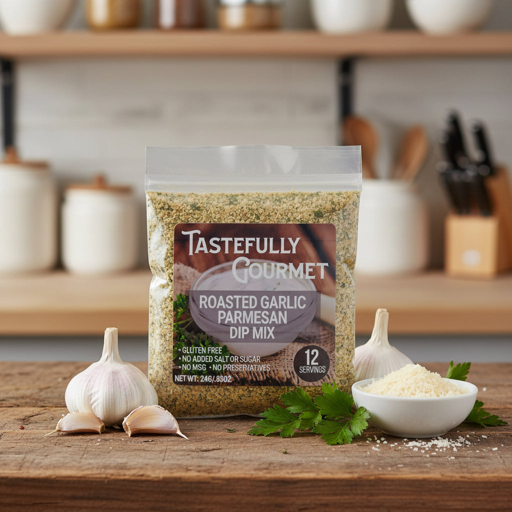 Roasted Garlic Parmesan Dip Mix