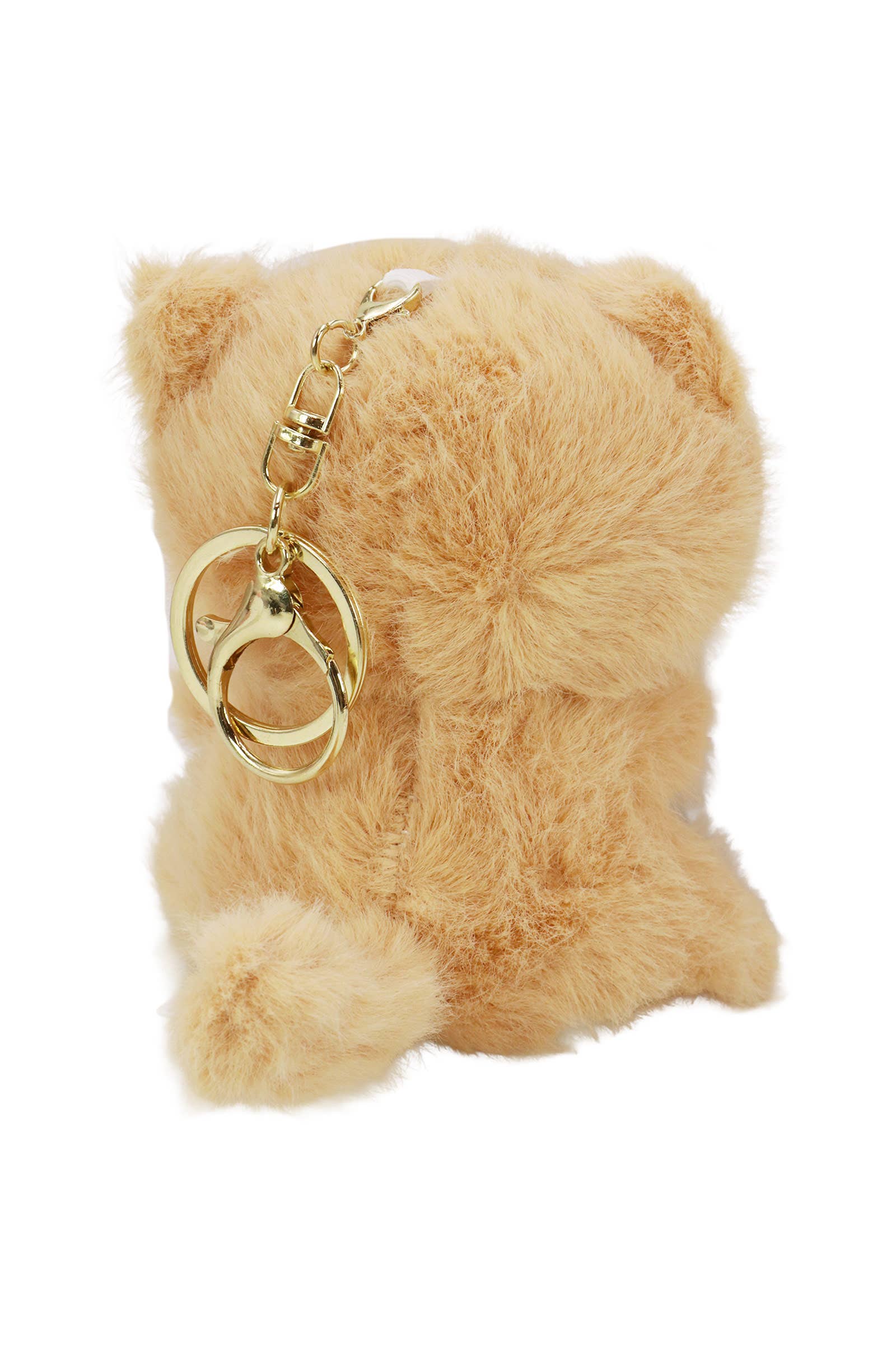 Posh Cute Kitty Cat Fuzzy Stuffed Key Chain